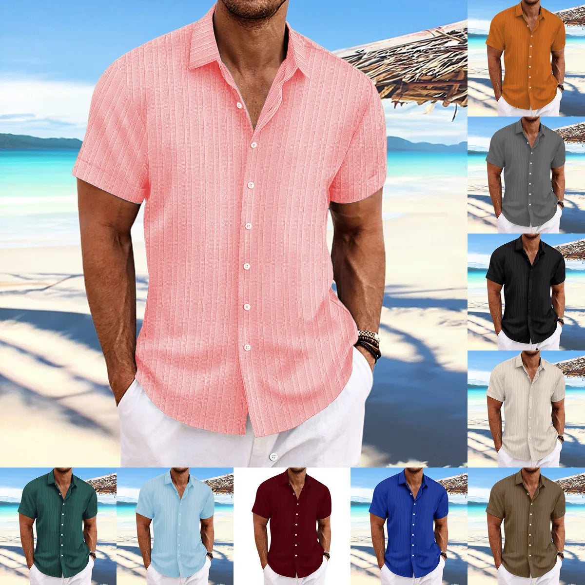 Textured Summer Shirt